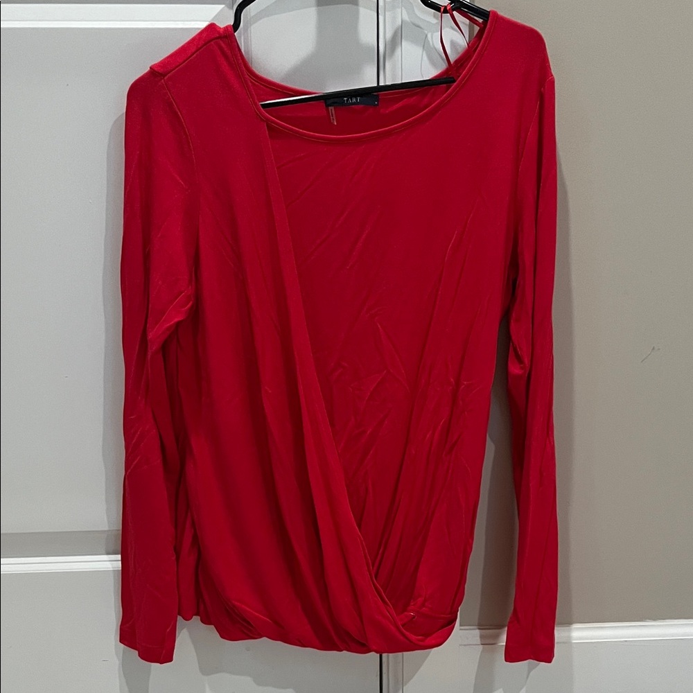 Tart Vibrant Red Women's Blouse